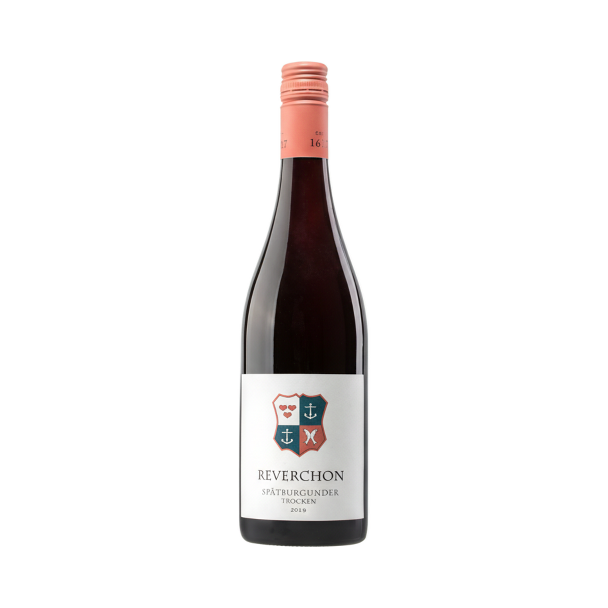 Spätburgunder trocken 2024 – freigestellte Originalflasche