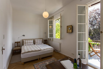 Doppelzimmer Mineral im Landhaus Reverchon an der Saar mit Zugang zum Balkon