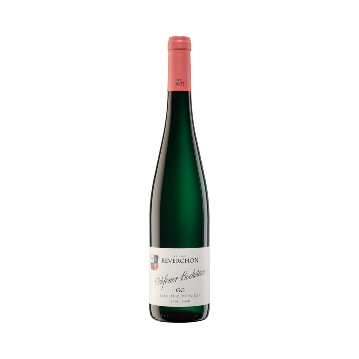 Ockfener Bockstein Riesling Großes Gewächs trocken 2019 – freigestellte Originalflasche